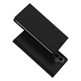 DUX DUCIS Skin Pro Faux Leather Wallet Flip Case for Samsung Galaxy S24 FE - Black