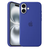 Official Apple Silicone Magsafe Rear Case Cover for iPhone 16 Plus - Ultramarine