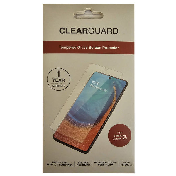 4 X ZAGG ClearGuard Tempered Glass Screen Protector for Samsung Galaxy A71