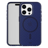 Tech21 EvoCheck Tough MagSafe Rear Case Cover for Apple iPhone 15 Pro Max - Midnight Blue