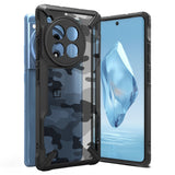 Ringke Fusion X Tough Rear Case Cover for OnePlus Ace 3 / 12R - Camo Black