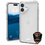 Urban Armor Gear (UAG) Plyo Tough Case Cover for Apple iPhone 16 Plus - Ice