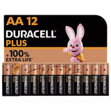 5 X 12 Pack Duracell Plus AA Batteries 100 % Extra Life 1.5V ALKALINE EXP 2032