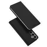 DUX DUCIS Skin Pro Faux Leather Wallet Flip Case for Samsung Galaxy S25 - Black