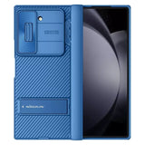 Nillkin CamShield Camera Lens Protector Kickstand Case for Samsung Galaxy Z Fold6 5G - Blue