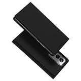 DUX DUCIS Skin Pro Faux Leather Wallet Flip Case for OPPO Reno12 - Black