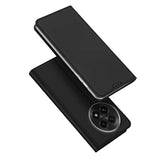 DUX DUCIS Faux Leather Wallet Smart Flip Case Cover for OnePlus 13 - Black