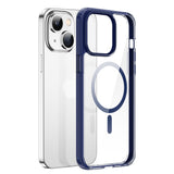 DUX DUCIS Clin2 Clear Tough with MagSafe Case for Apple iPhone 14 Plus - Blue